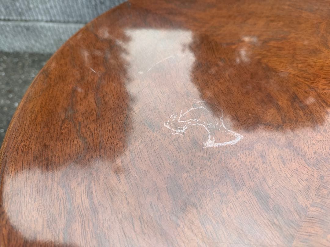 【O-1874】マルニ木工 ベルサイユ ラウンドテーブル コーヒーテーブル