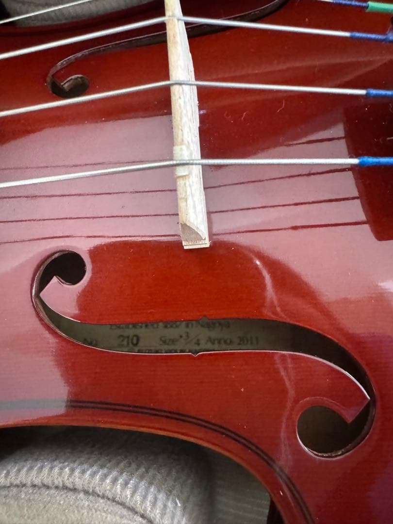 鈴木バイオリン No210 分数 3/4 ケース 弓 セット - メルカリ