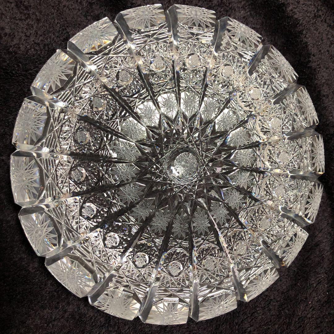 ボヘミアン　グラス　アッシュトレイ