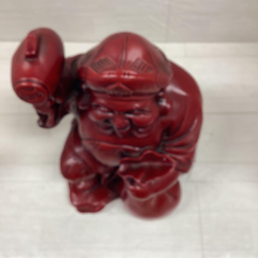 七福神 オブジェ 大黒天　置物 インテリア 昭和レトロ　縁起物　開運　福の神様