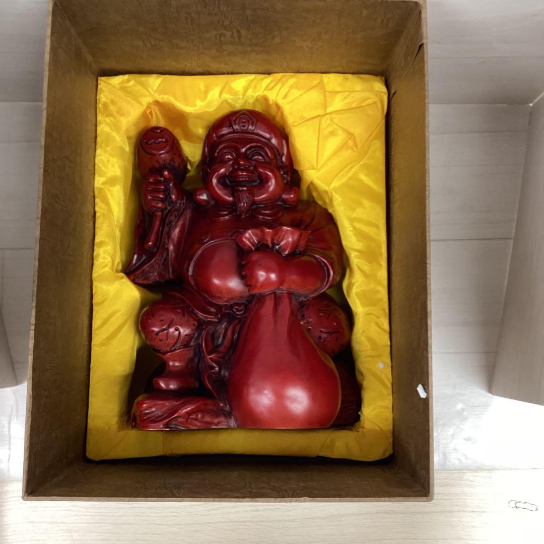 七福神 オブジェ 大黒天　置物 インテリア 昭和レトロ　縁起物　開運　福の神様