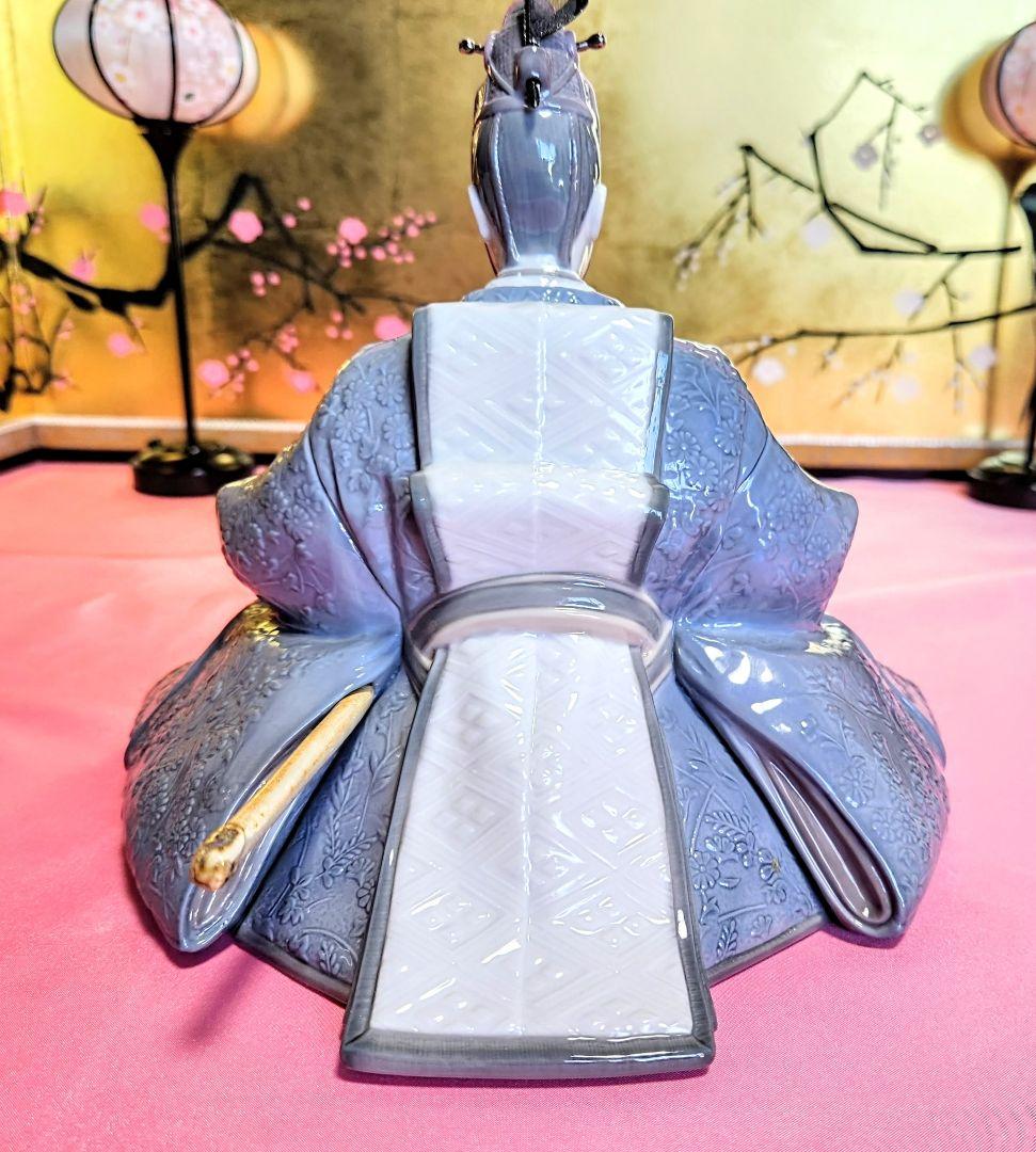 かえ二郎リヤドロ 《極美品》【親王飾り・お内裏様セット】　雛人形セット