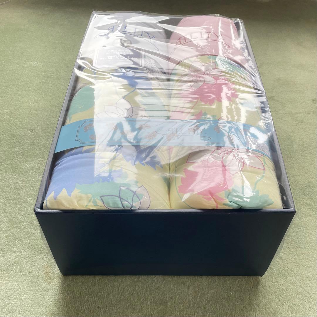 【未使用・新品】アイリティ 東レ・抗菌防臭わた入肌掛布団2枚セット