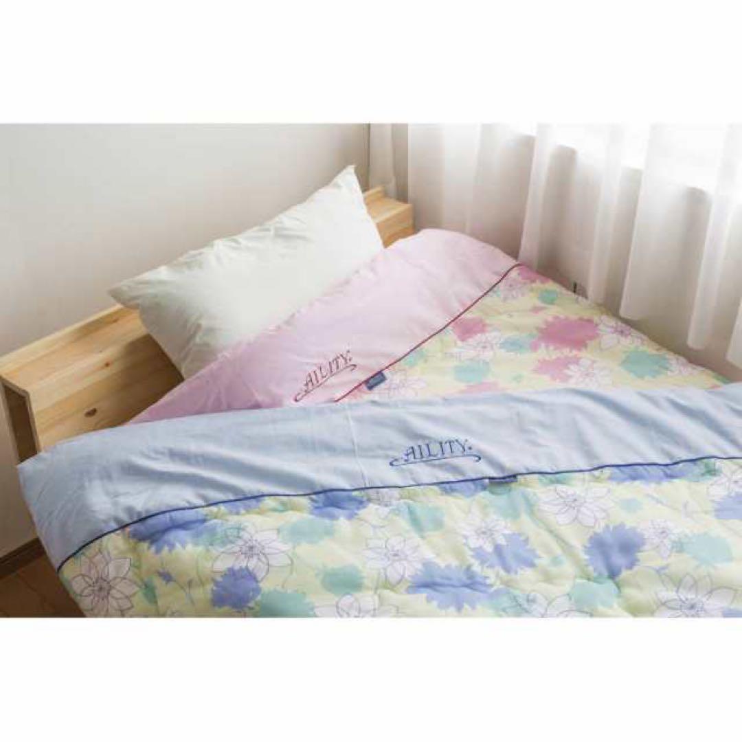 【未使用・新品】アイリティ 東レ・抗菌防臭わた入肌掛布団2枚セット