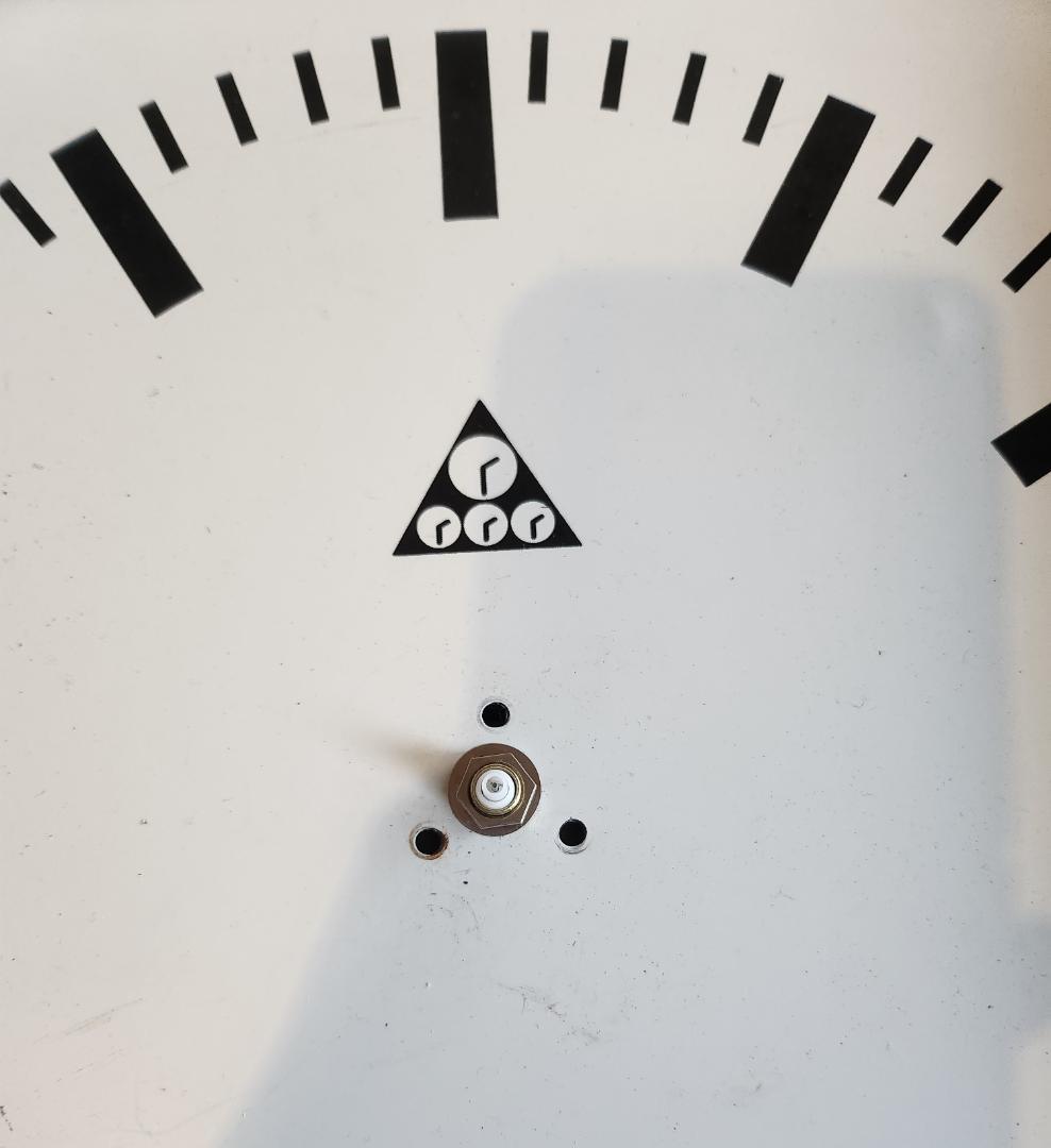 希少 PRAGOTRON 33cm シルバー グレー パラゴトロン 壁掛け時計