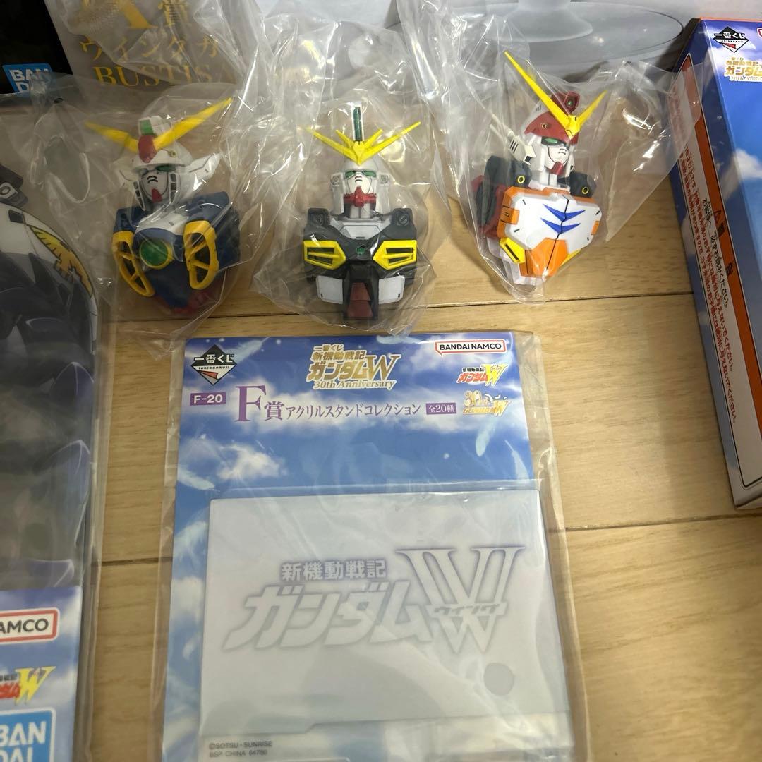 一番くじ 新機動戦記ガンダムW A賞 B賞 フィギュア C賞D賞E賞セット
