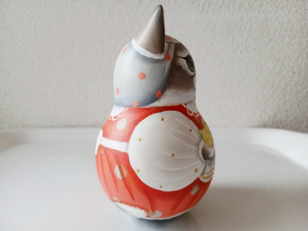 【CBT124】9cm級 おきあがりこぼし(大) スベトラーナ