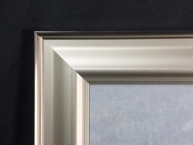 扇 敏之 落款印譜 共シール『富士展望』日本画 岩絵具彩色 10号 0801D