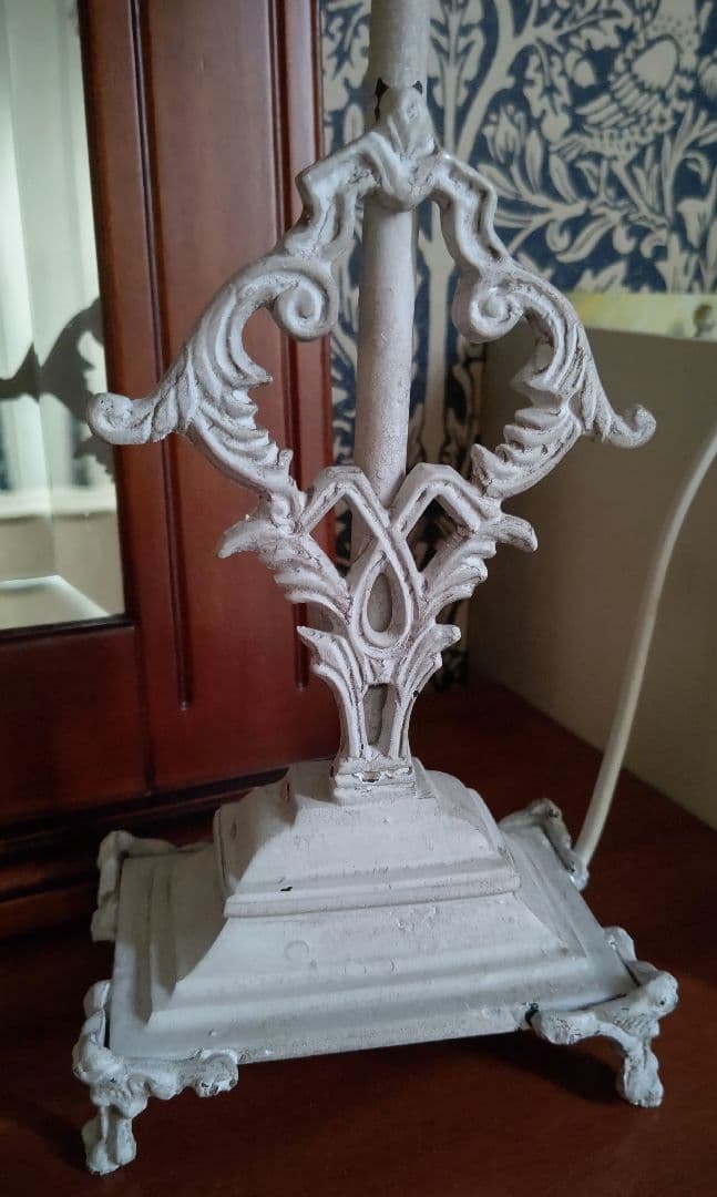 CABBAGES&ROSESキャベジスローゼズ生地テーブルランプシェードUSED