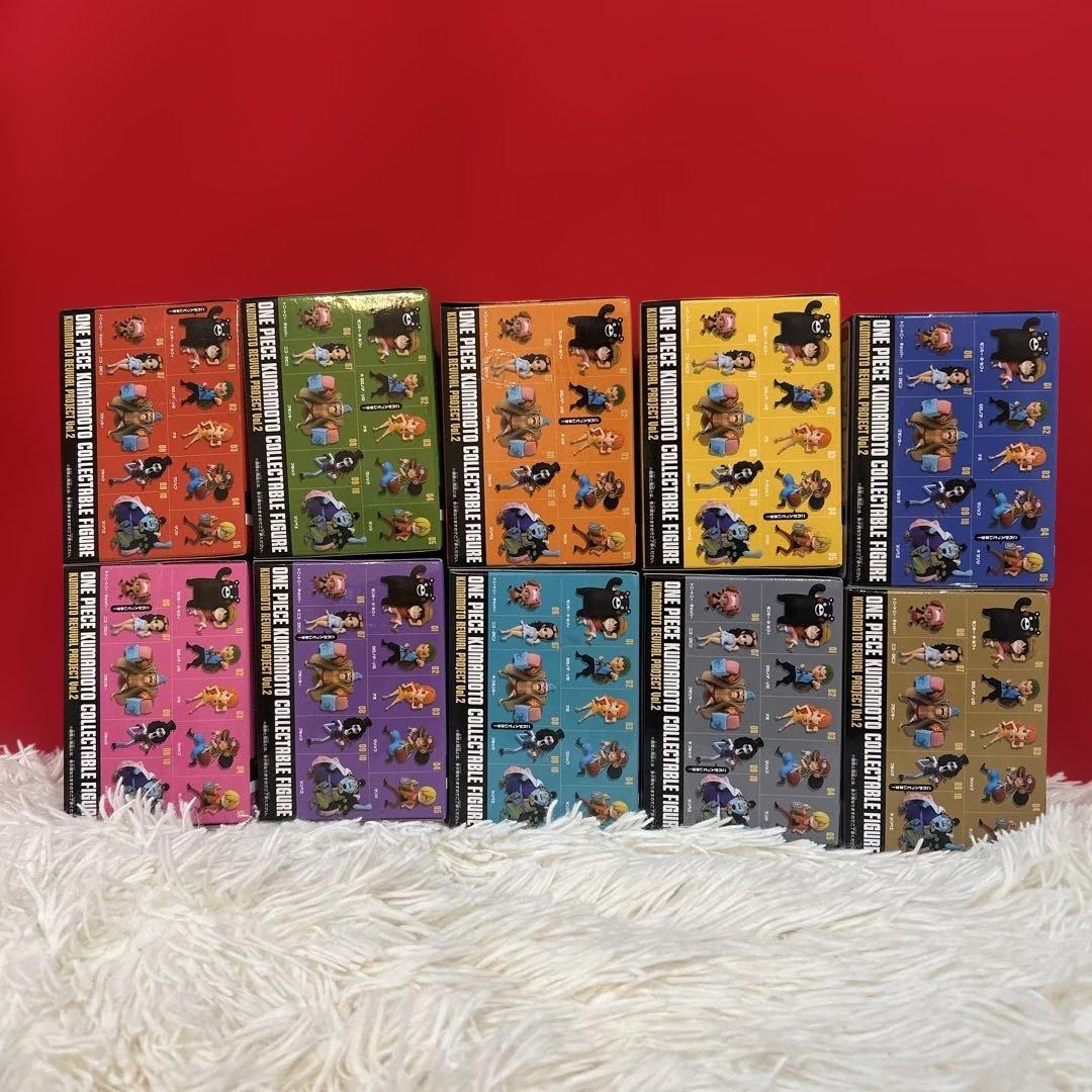 【新品未開封】ワンピース　ワーコレ　熊本　フィギュア　記念カード　コンプリート