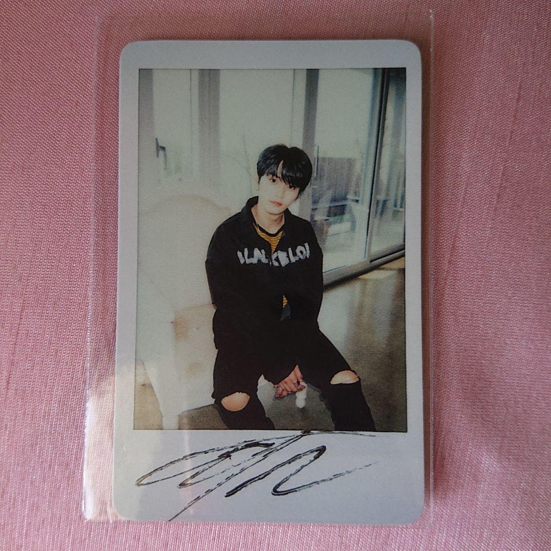 Stray Kids スキズ LeeKnow リノ プリントサイン入りポラロイド