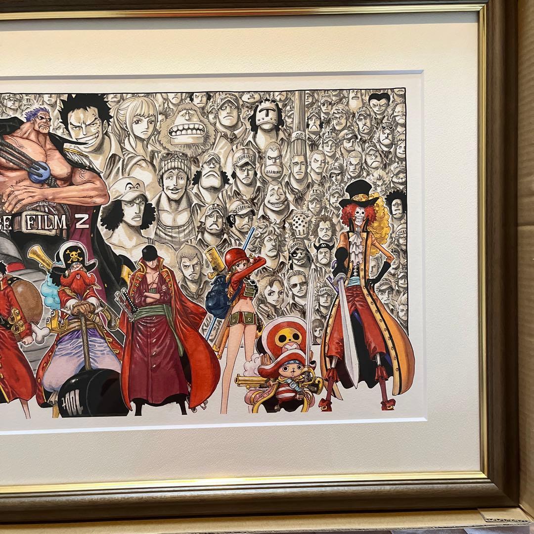 ワンピースFILM Z 複製原画 麦わらストア1周年記念