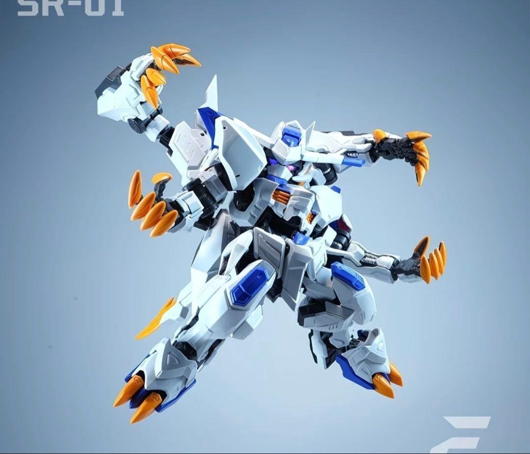 海外製 中華 バエル バルバトス似 形態切替 MGSD相当 発光 新品