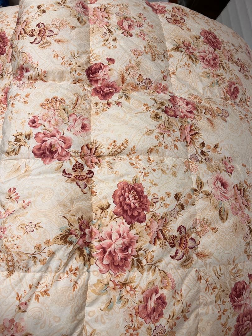 西川リビング 羽毛掛け布団 クイーン　日本製