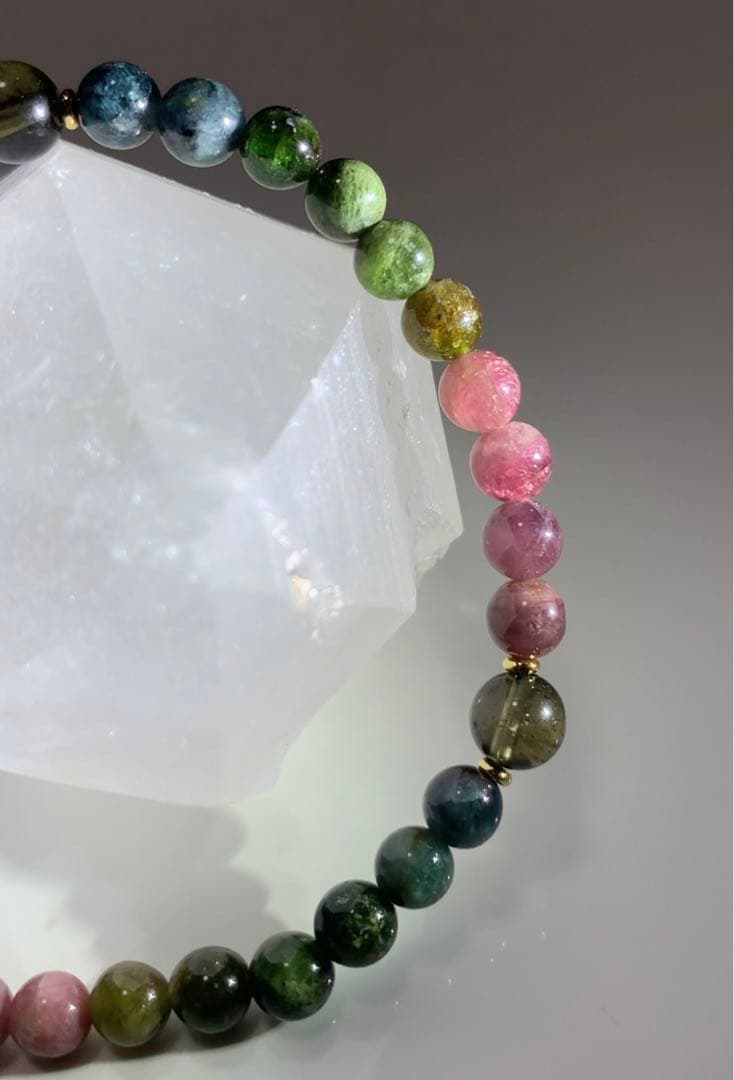 ミックストルマリン ブレスレット