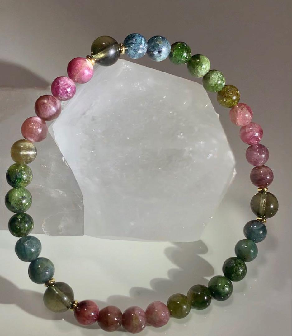 ミックストルマリン ブレスレット