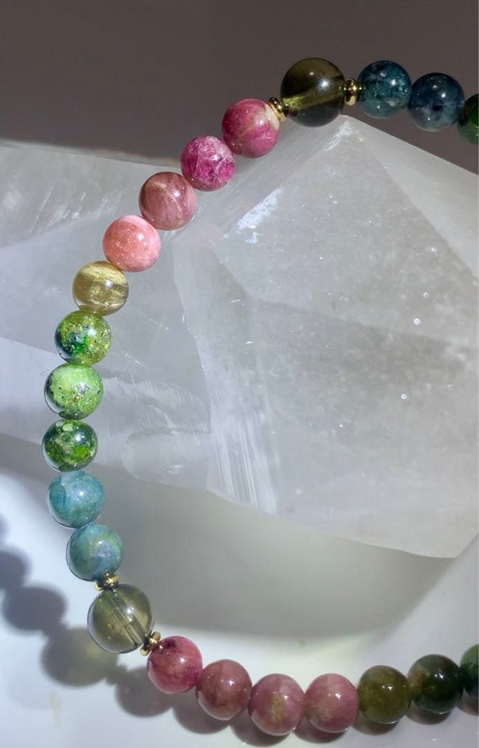 ミックストルマリン ブレスレット