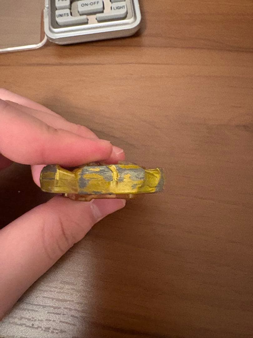 ベイブレードX ウィザードロッドメタルコートゴールド　高重量