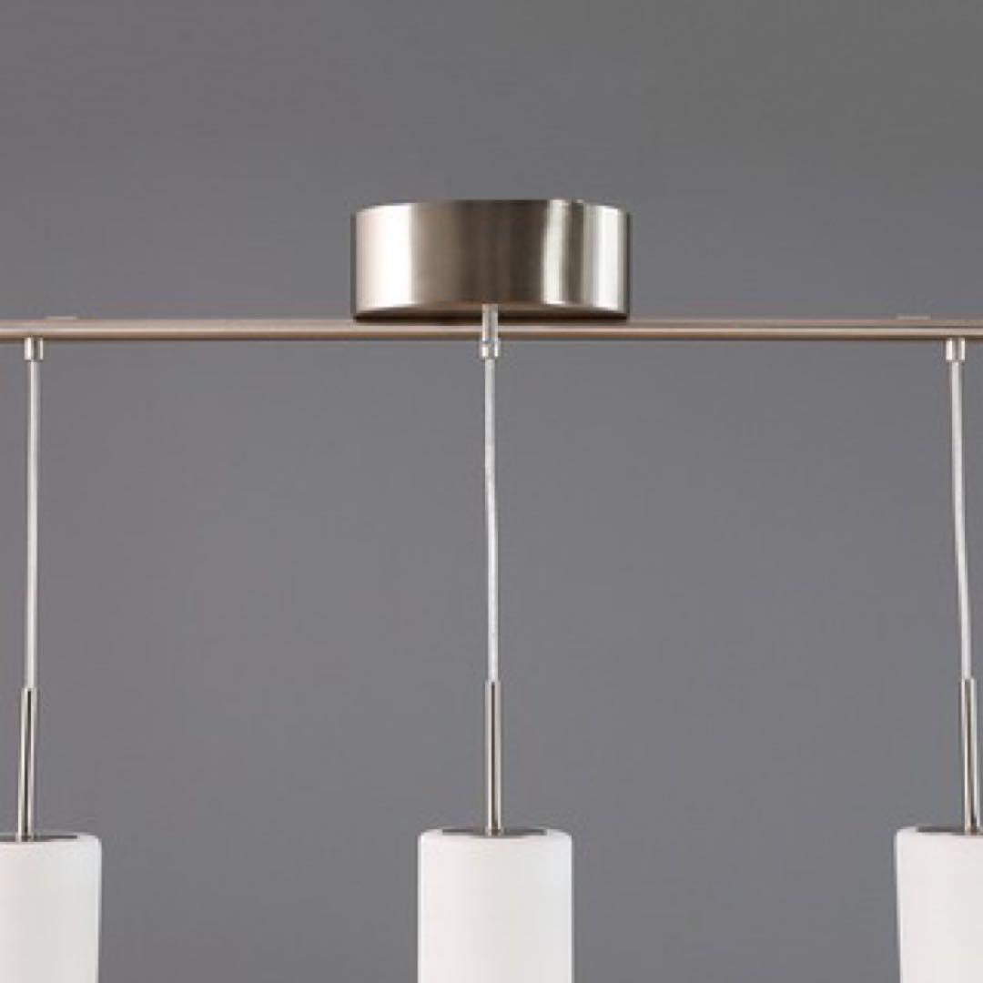 3灯ペンダントライト ホワイト ガラス