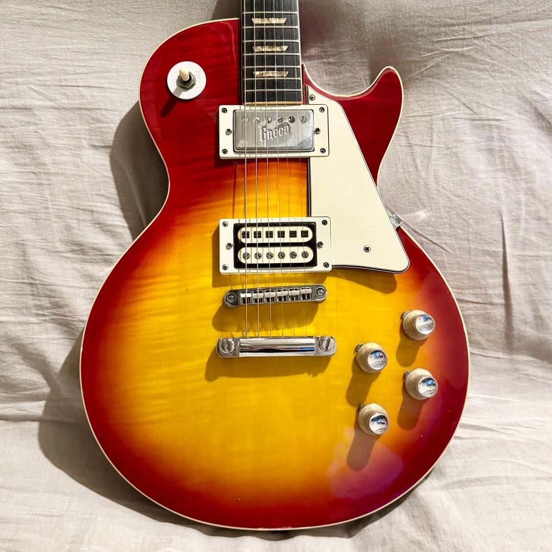 希少】Greco EG-420Yレスポール1972年製 ケース付 フレイム