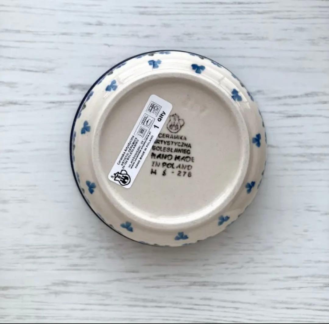 ポーランド食器 12.5cm ボウル ツェラミカ アルティスティチナ　鳥　バード
