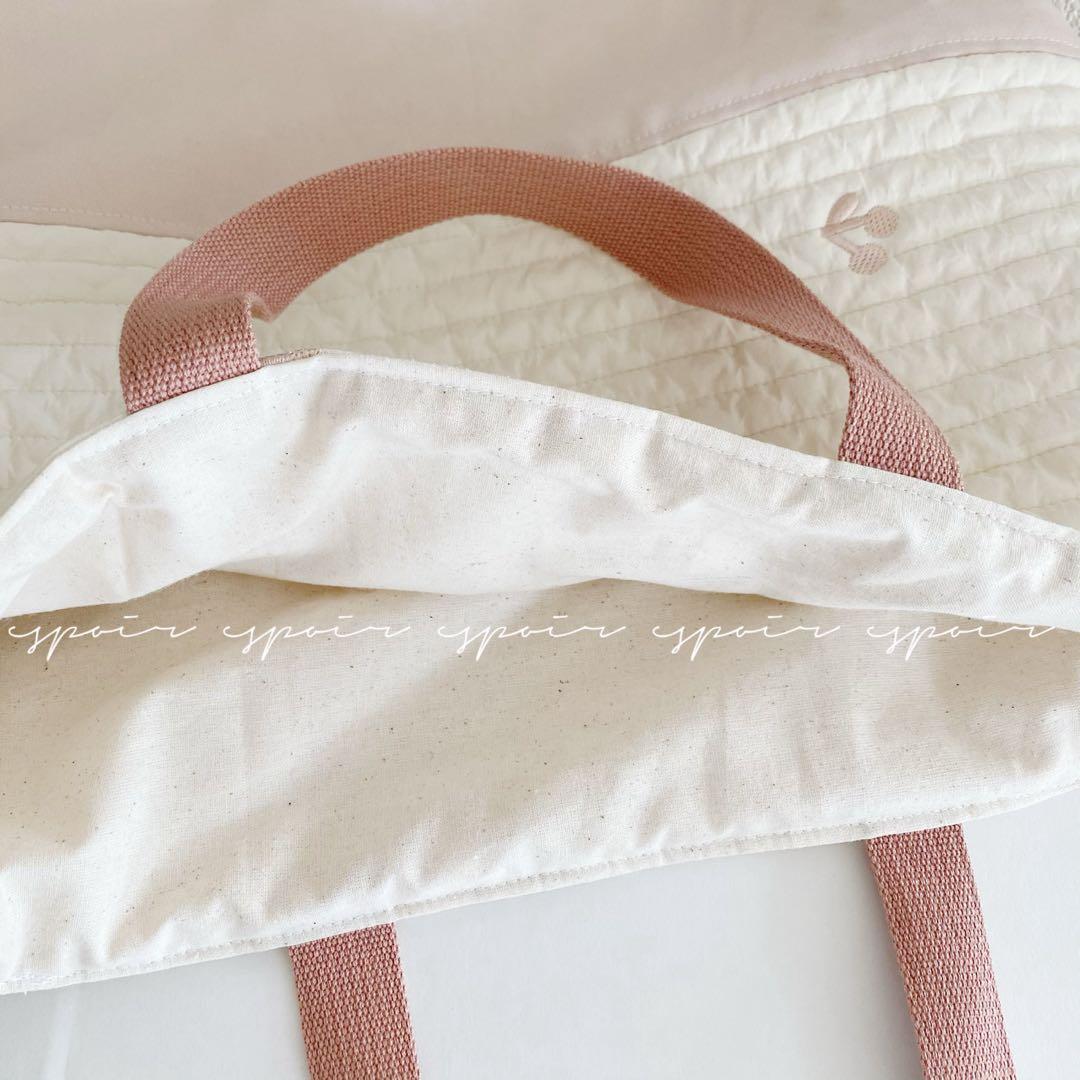 【送料無料】入園入学3点セット(さくらんぼ柄)ピンク