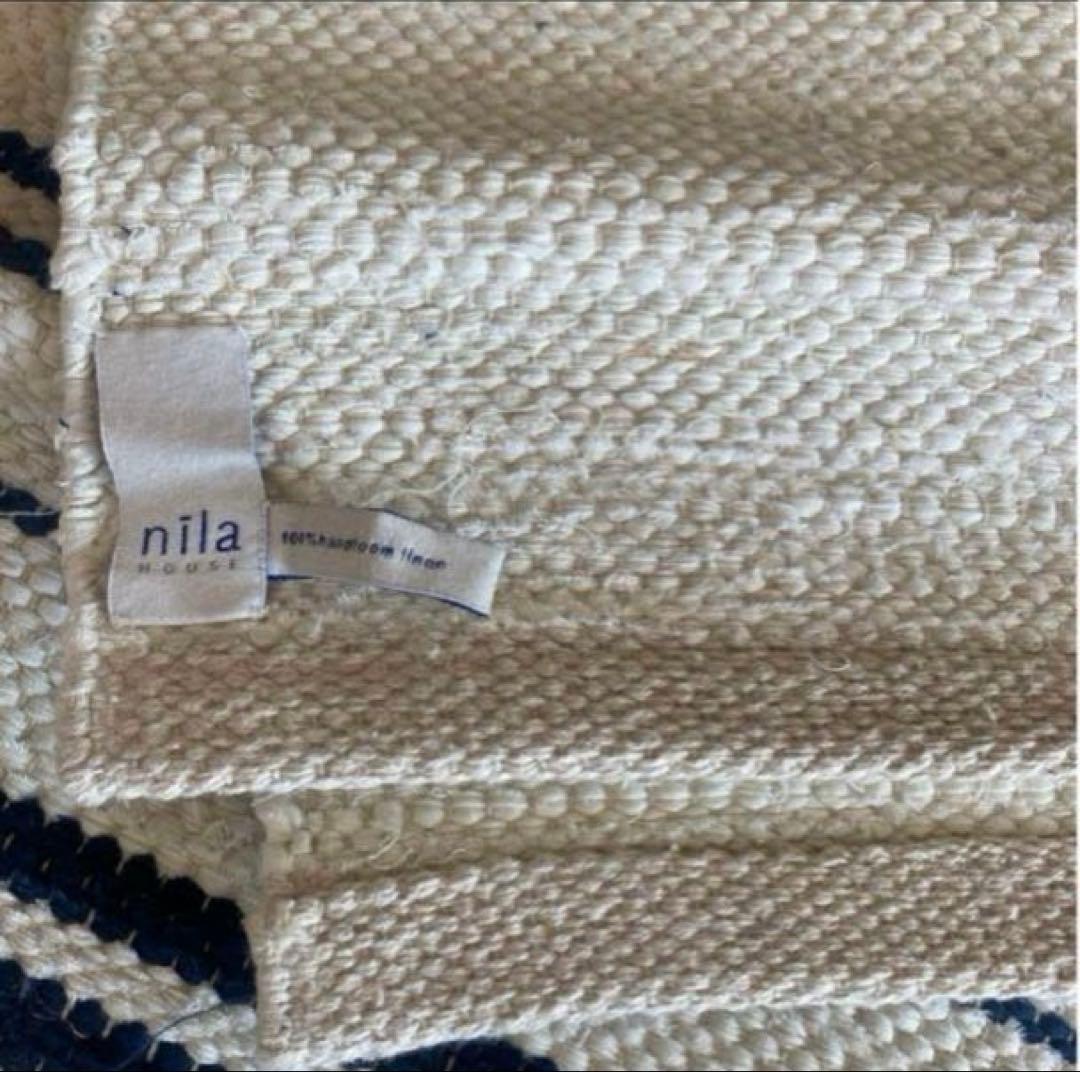 インド裂織ラグ インディゴ ベニワレン dosa kaya select ヤエカ