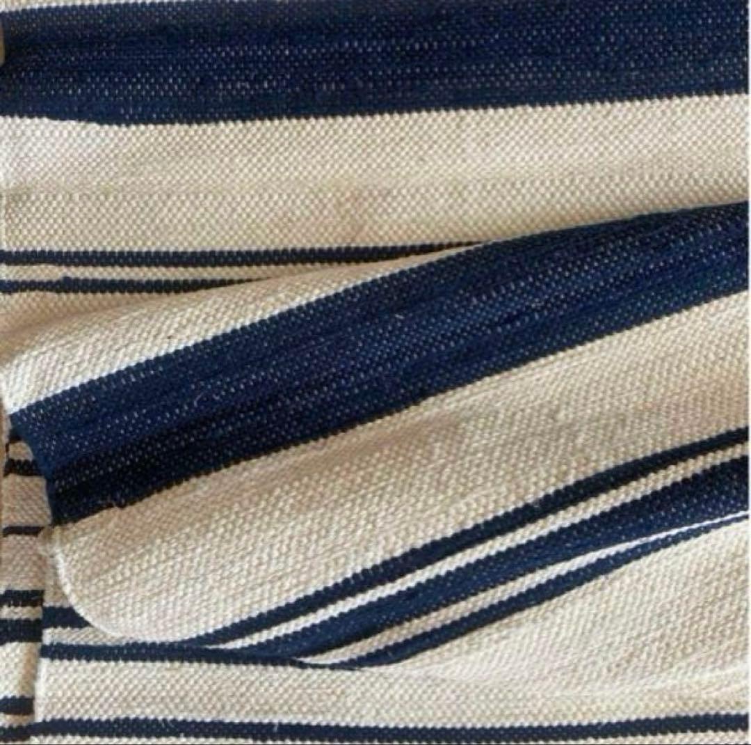 インド裂織ラグ インディゴ ベニワレン dosa kaya select ヤエカ