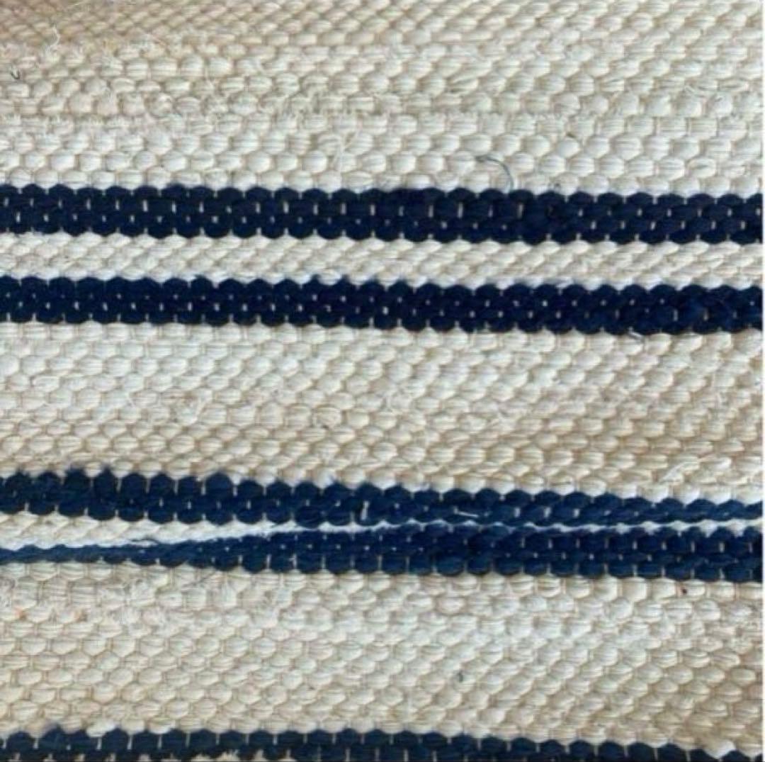 インド裂織ラグ インディゴ ベニワレン dosa kaya select ヤエカ