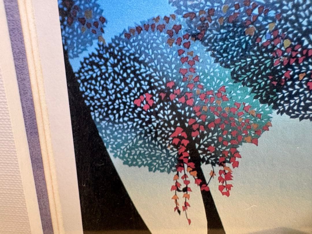 藤城清治 『一輪車のこびと』 359/500 版画 美術品・アンティーク