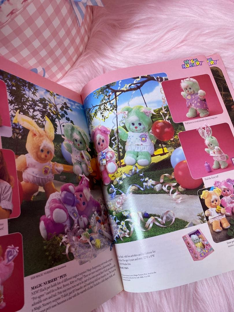 1991 マテル ガールズトイカタログ レトロ ファンシーバービー spank