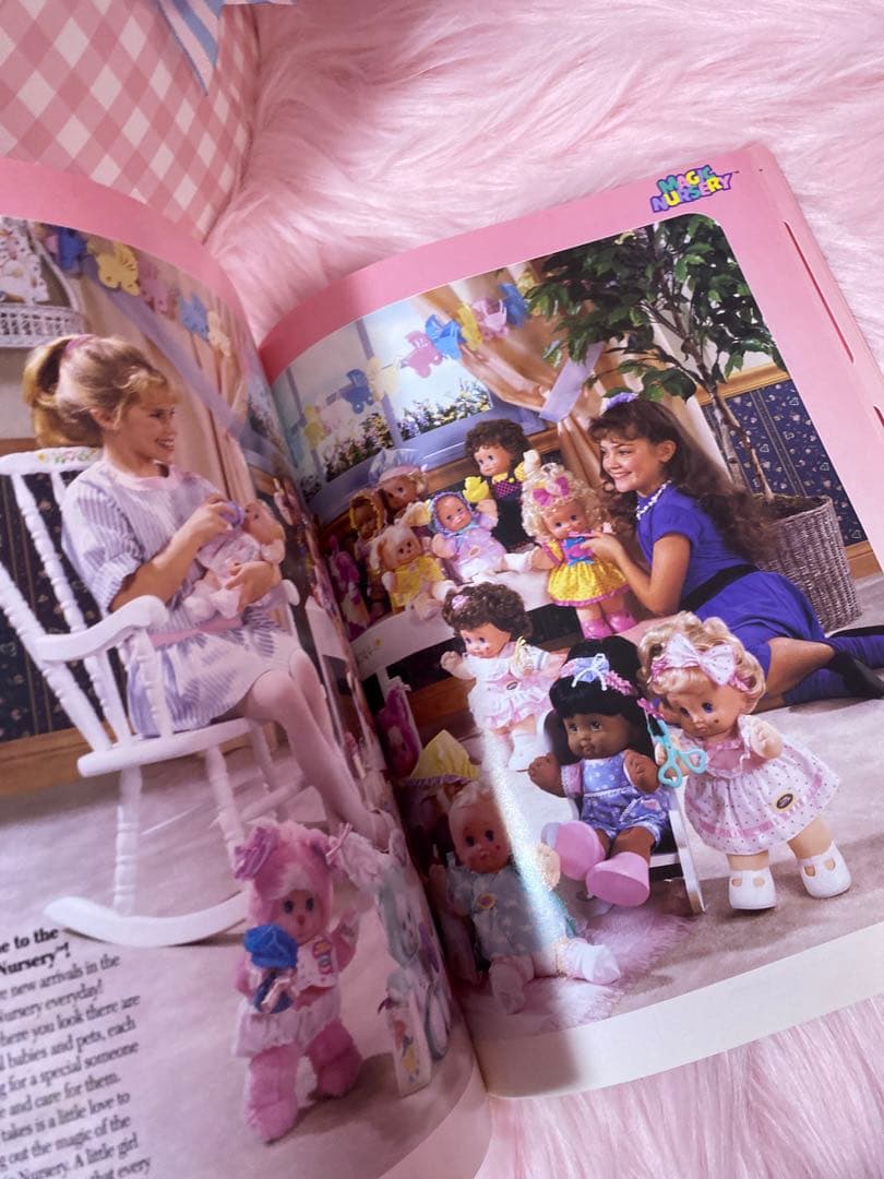 1991 マテル ガールズトイカタログ レトロ ファンシーバービー spank