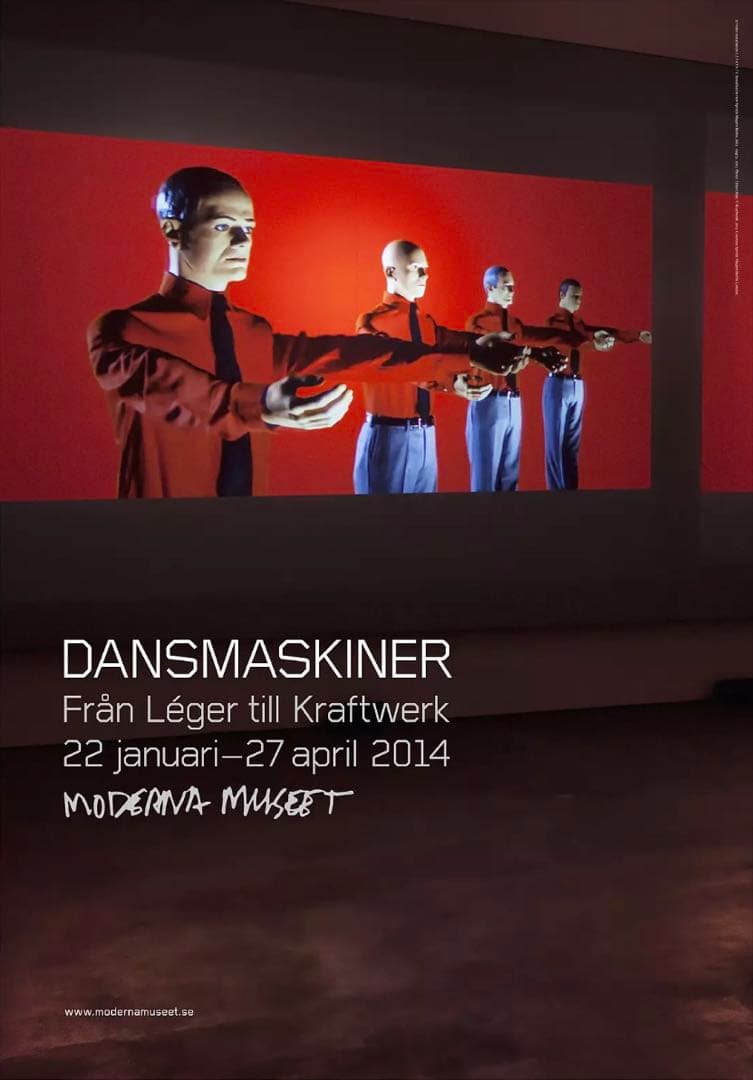 スウェーデン限定 クラフトワークKraftwerk 国内未入荷ポスター