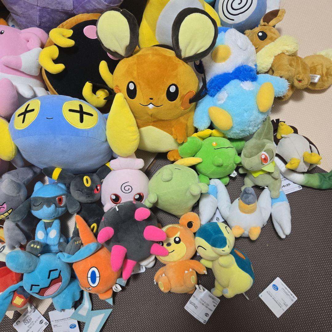 ポケモン プライズ　ぬいぐるみ　まとめ売り