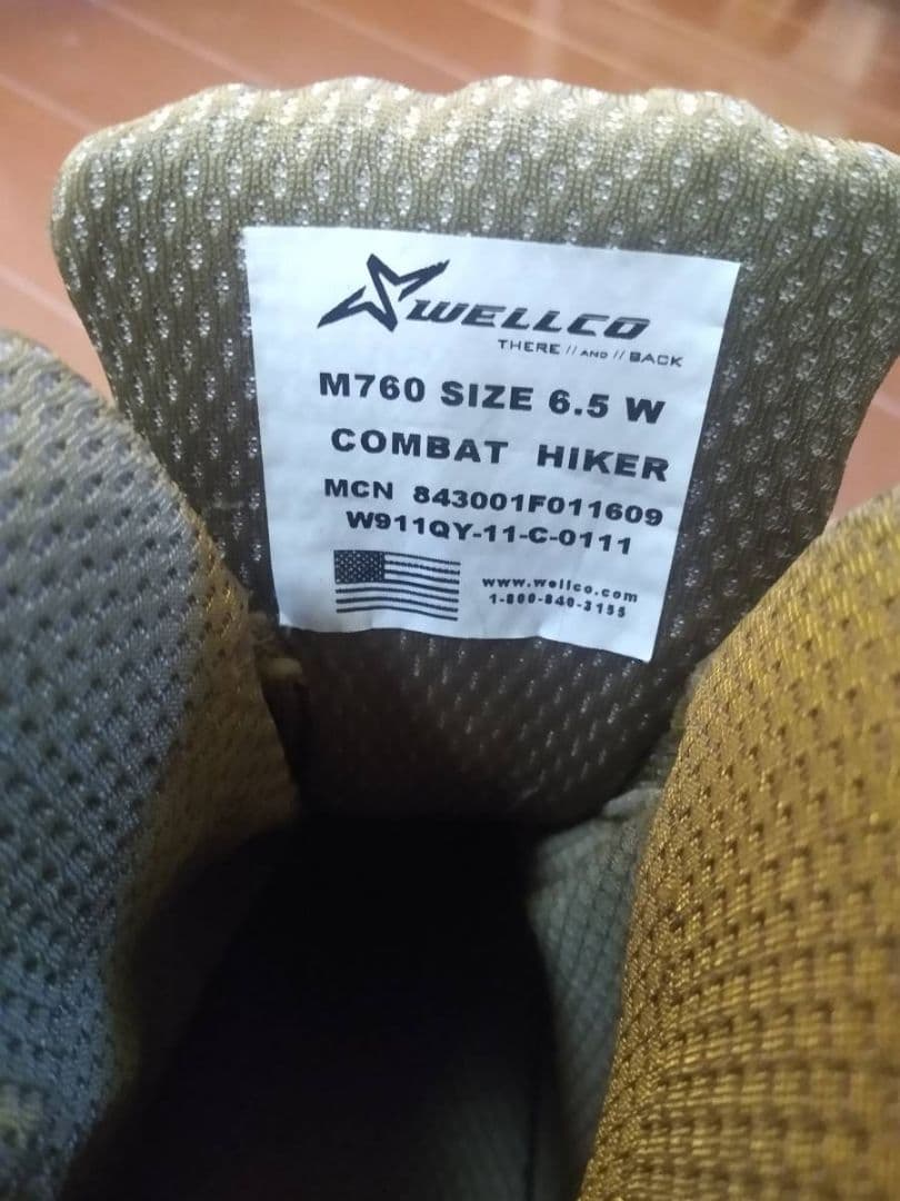 米軍 実物 放出品 M760 M776 ウェルコ コンバットハイカーセット