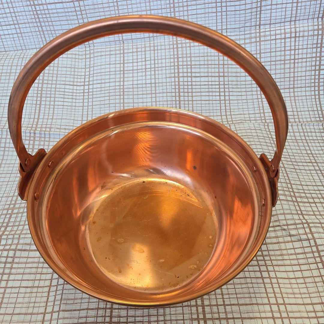 純銅 山菜鍋 30型 銅鍋