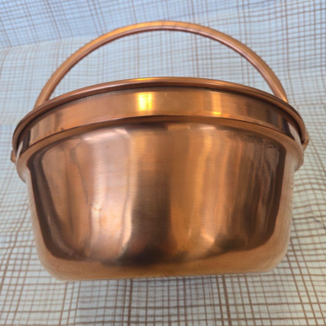 純銅 山菜鍋 30型 銅鍋