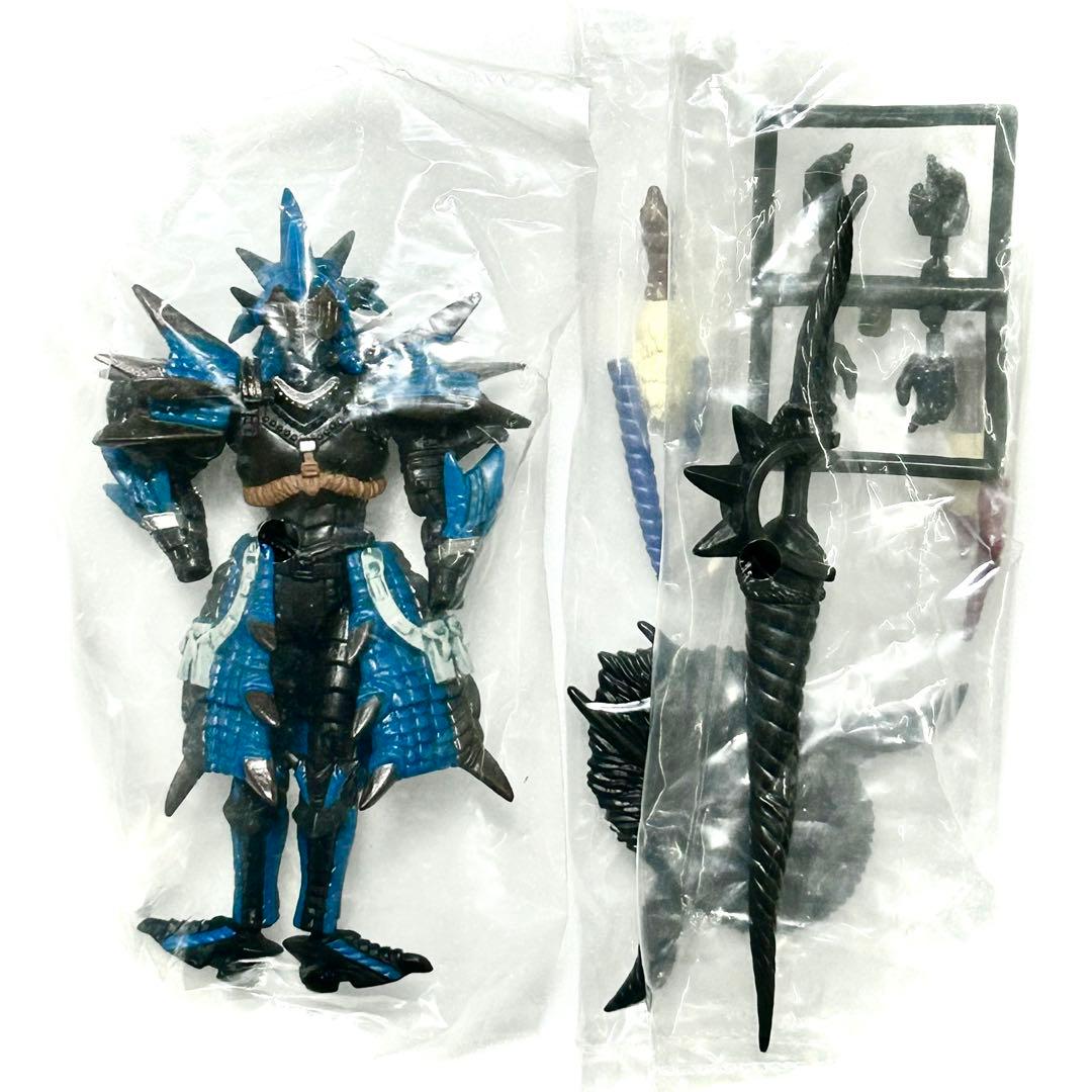 ☆レア！モンスターハンター 可動狩人☆7種セット☆ポージング、武器