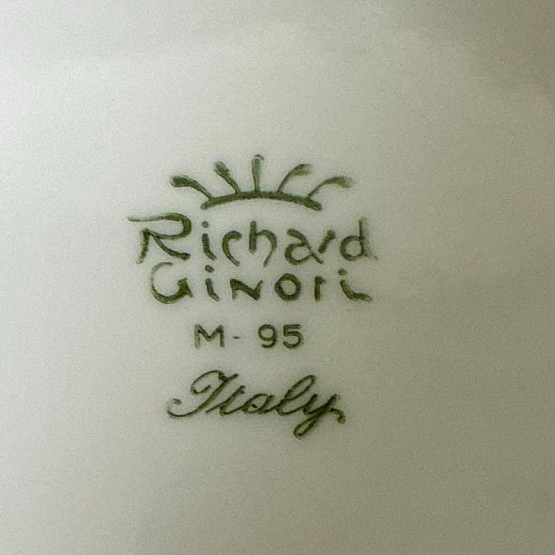 リチャードジノリ　ベッキオホワイト　デザートプレート　19.5cm×5枚