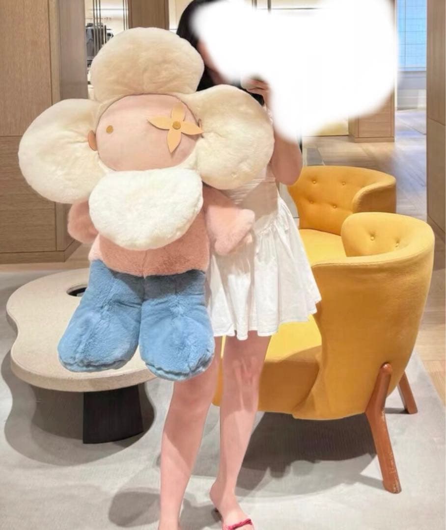 フラワーモチーフぬいぐるみ 大きめ