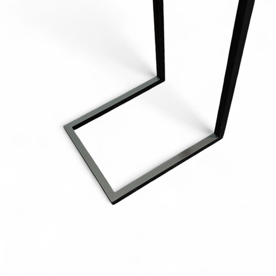 サイドテーブル アイアン 木製 コの字 アンティーク ベッド 北欧風 モダン