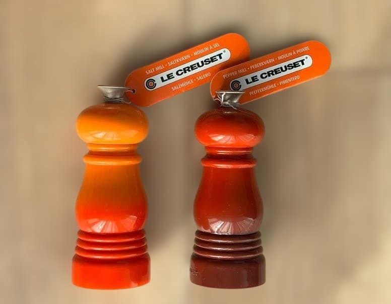 LE CREUSET ルクルーゼ ペッパーミル ソルトミル 2個セット