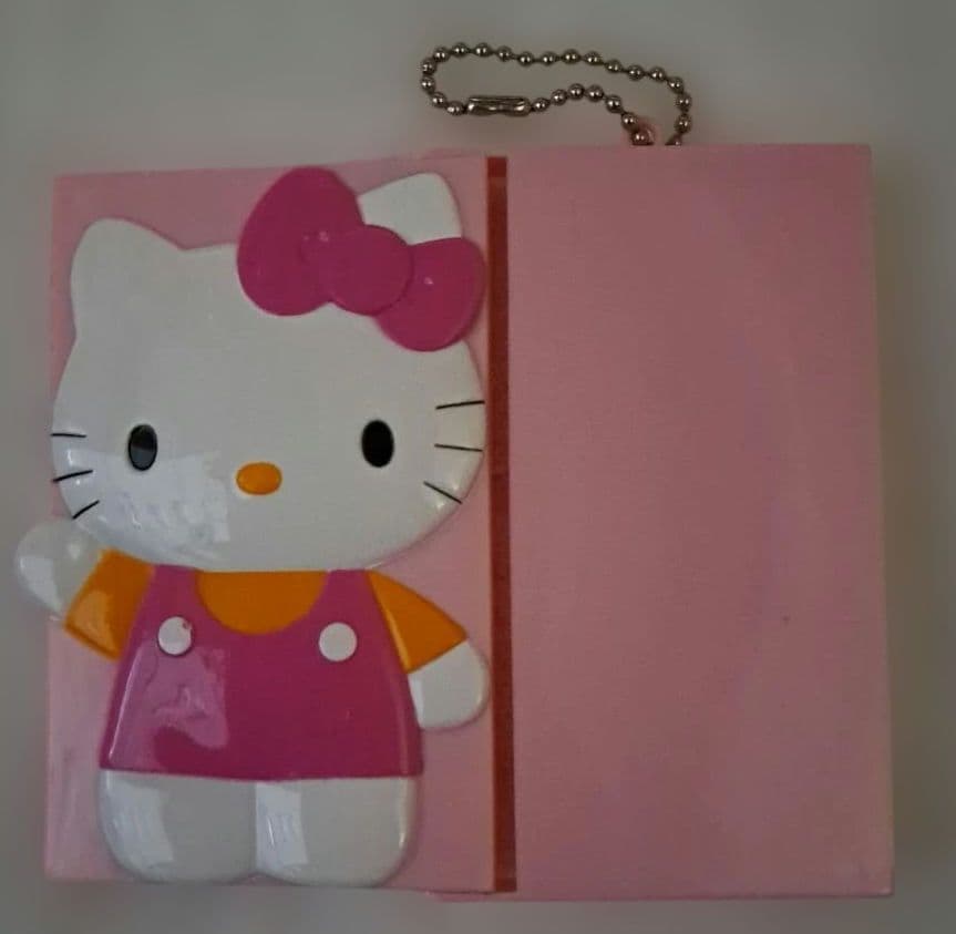 ハローキティ 名刺入れボールチェーン付き カードケース レア 1999年