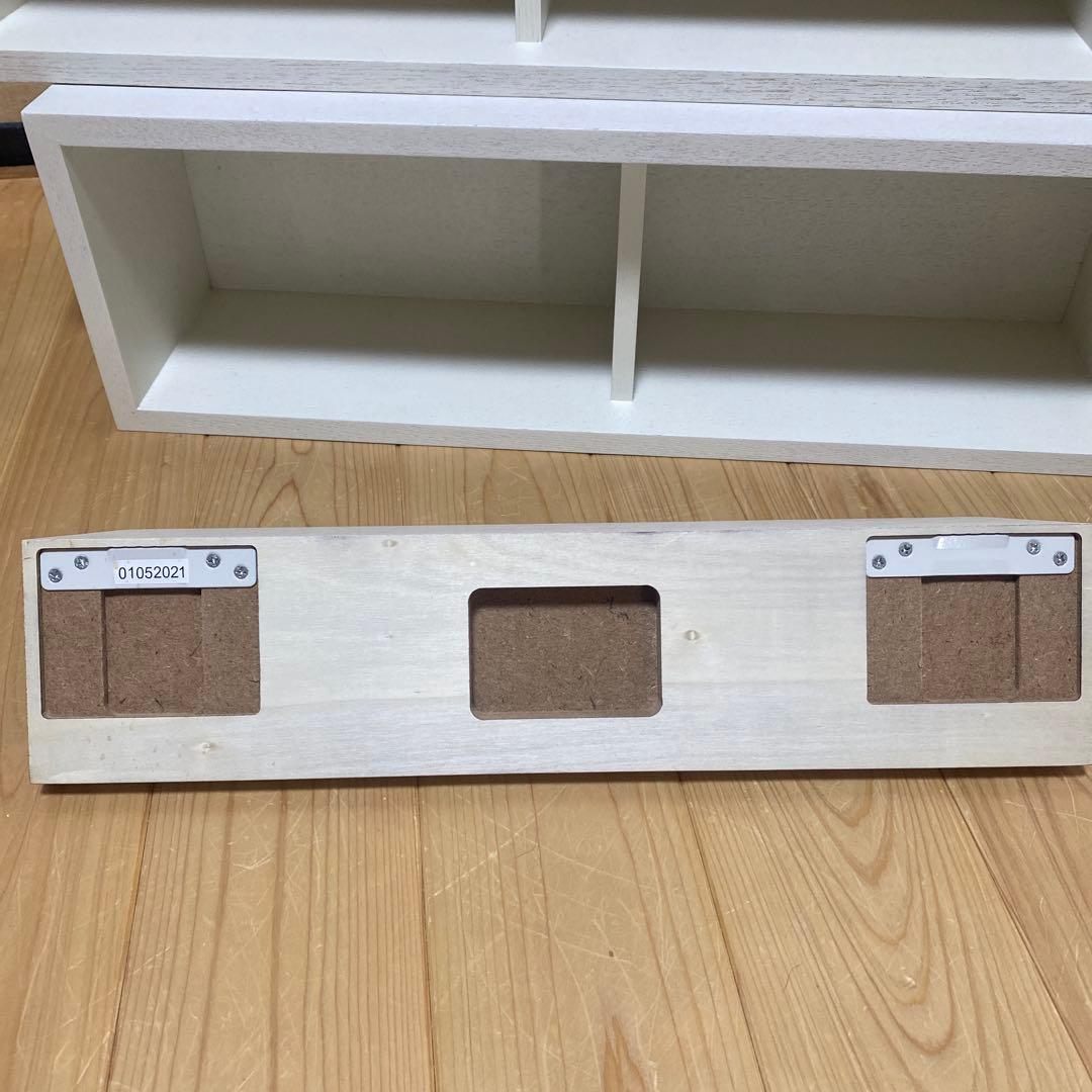 無印良品　壁に付けられる家具3点