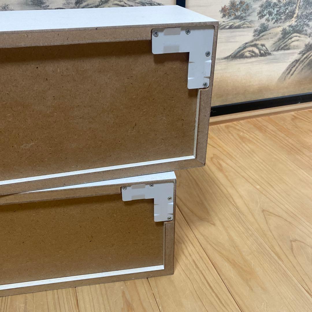 無印良品　壁に付けられる家具3点