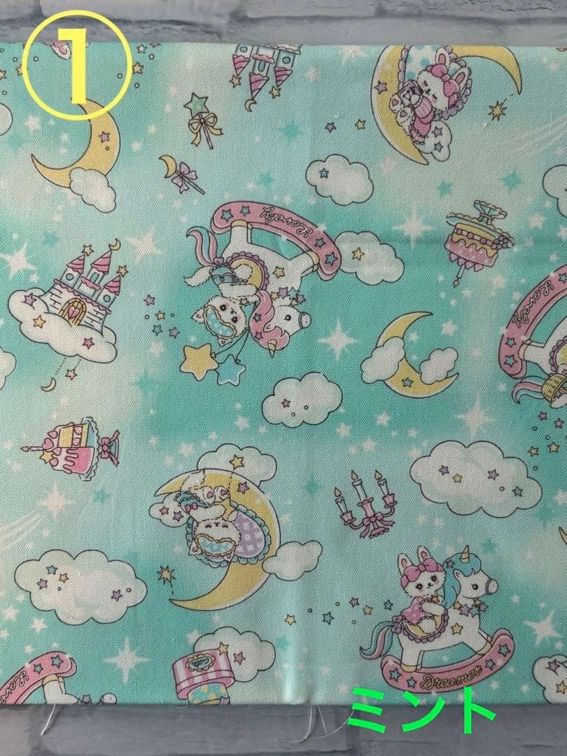 入園入学・オーダーページ・女の子・ユニコーン・夢かわ・レッスンバック・靴袋