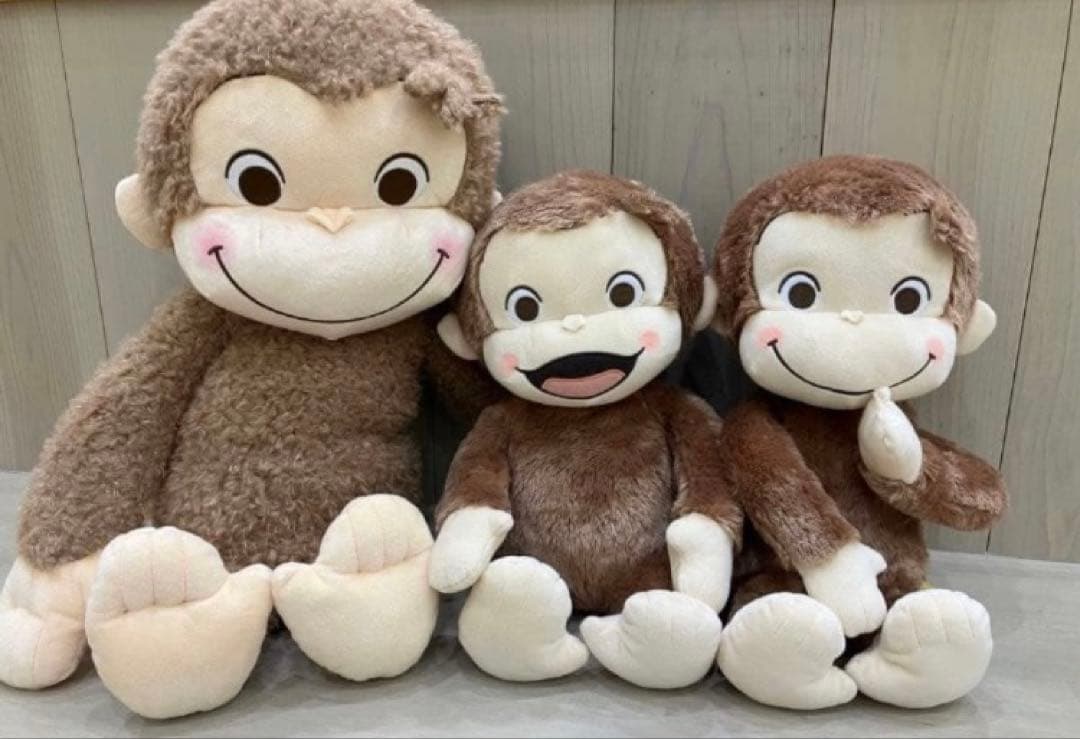 おさるのジョージ 赤いほっぺ ピュアキラVer. スーパーラージ セット