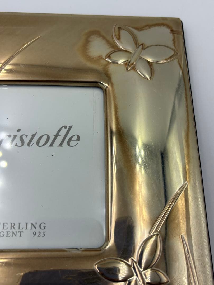 クリストフル　スターリングシルバー 925 フォトフレーム　写真立て