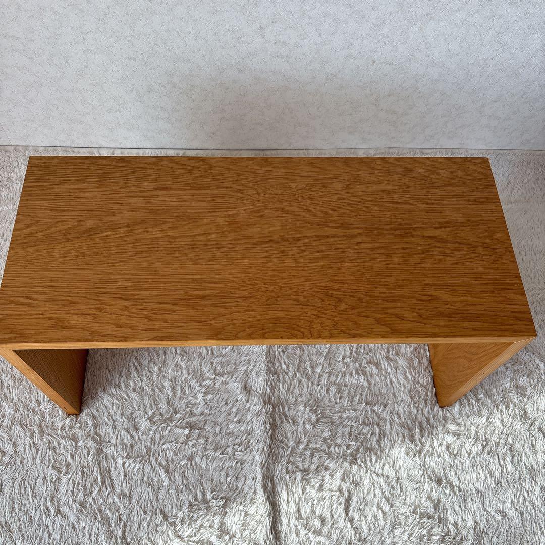 エノグセット様リクエスト品 2台】MUJI 無印 コの字の家具 積層合板 オーク