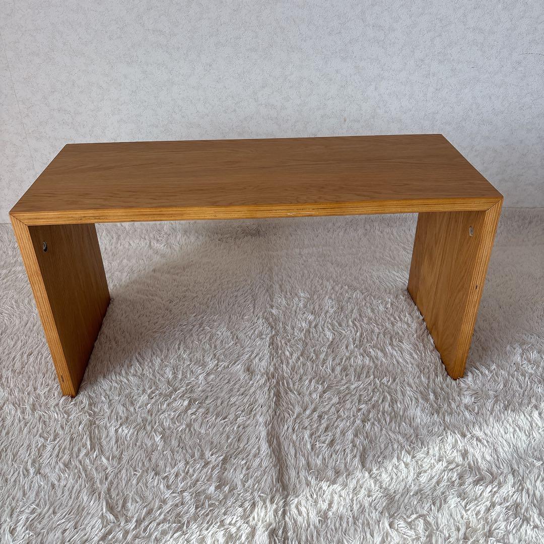 エノグセット様リクエスト品 2台】MUJI 無印 コの字の家具 積層合板 オーク